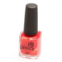 Pawz Dog Nail Polish Natural Red (Metallic/Shimmer) 9ml