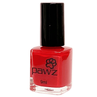 Pawz Dog Nail Polish Vegan Range - Rose Red 9ml