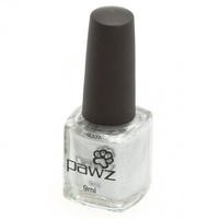 Pawz Dog Nail Polish Silver (Metallic/Shimmer) 9ml
