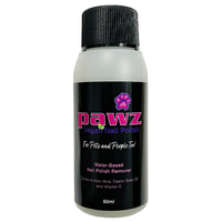 Pawz Dog Nail Polish Remover Water Based 60ml