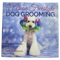 Asian Freestyle Dog Grooming Instructional DVD By Riza Wisnom