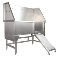 Shernbao Ultra Strong Stainless Steel Bath with Ramp