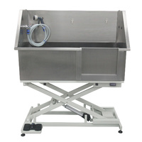 Shernbao Stainless Steel Electric Lifting Bath Tub (Sliding Door)