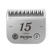 Shernbao A5 SS-Ceramic Clipper Blade Size 15, 1mm