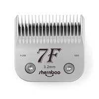 Shernbao A5 SS-Ceramic Clipper Blade Size 7F, 3.2mm
