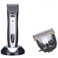 Shernbao Smart Digital 4-in-1 Adjustable Clipper PGC660 + Titanium Ceramic Blade [Fine]