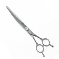 Shark Teeth Diamond 7.5" Curved Scissors