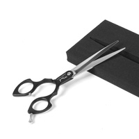 Shark Teeth Asian Fusion Shear Straight 7" [Black]