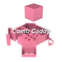 Shernbao Comb Storage Caddy for TS002 - Pink