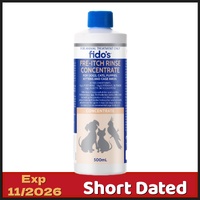[Short Dated] Fido's Flea & Tick Rinse Concentrate 500ml [Exp 11/26] - NO REFUND