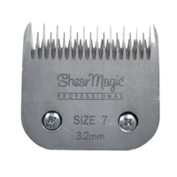 Shear Magic Steel Detachable Blade Size 7, 3.2mm