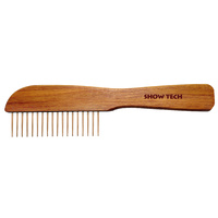 Show Tech Wooden Poodle Comb 23cm Rosewood #7