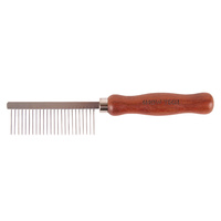 Show Tech Wooden Rosewood Handle Comb Coarse 18cm #11
