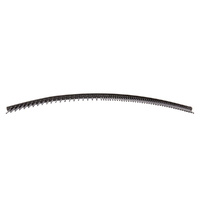 Show Tech Curved Combi Comb 19 cm - Grey