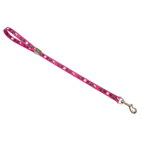 Show Tech Grooming Noose Pawprint Pink 45cm x 1.5cm