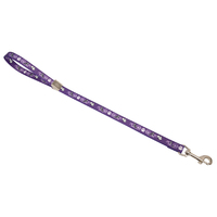 Show Tech Grooming Noose Pawprint Purple 45cm x 1.5cm