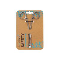 Show Tech + Ear Safety Forceps Hair Puller Hemostat Straight 14cm