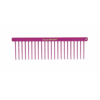 Show Tech Greyhound Coarse Comb 11cm - Fuschia 