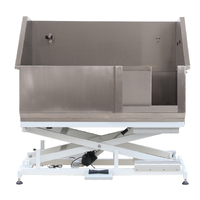 Aeolus Stainless Steel Electric Lifting Bath Tub (Sliding Door)