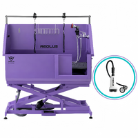 Aeolus GroomJet SmartBath System with Booster Pump - Purple