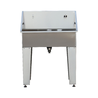 Aeolus Stainless Steel Small Animal Bath Tub BTS85ECO