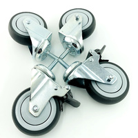 Set of 4 Wheels for Table and Bath