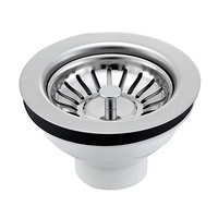 W Mark Drain / Sink Basket Waste with Watermark for Bath