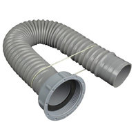 W Mark 50mm Waste Water Hose / Drainage Pipe 1.2m for Bath