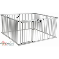 Aeolus Aluminium Exercise Pen / Dog Run 120x120x60H