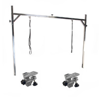 Aeolus H Frame / Overhead Grooming Arm Set with 2 Clamps