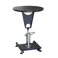 Aeolus Cost Effective Round Hydraulic Table with Single Grooming Arm
