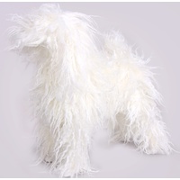 KissGrooming Toy Poodle Coat For Model Dog Mannequin [White]