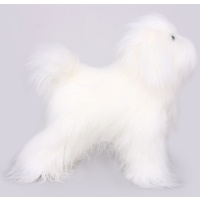 KissGrooming Teddy Bear Coat For Model Dog Mannequin [White]