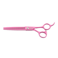 Swan Stainless Scissors - 46T Thinner 6.5" [Pink]