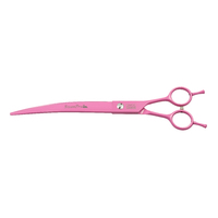 Swan Stainless Scissors - Curved 8.5" [Pink]