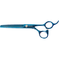 Swan Stainless Scissors - 46T Thinner 7.0" [Blue]