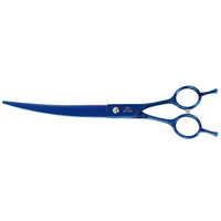 Swan Stainless Scissors - Curved 8" [Blue]
