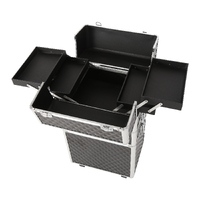 Aeolus Grooming Box Tool Case XL Trolley - Silver