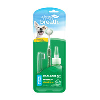 Tropiclean Fresh Breath Oral Care Kit for Small Medium Dogs