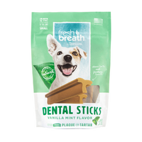 Tropiclean Fresh Breath Dental Stick Vanilla Mint Small