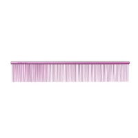 Utsumi 9" Quarter Comb Long Teeth (Wide) - Pink