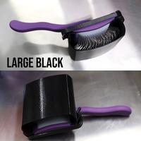 Vanity Fur Brush Cover Large - Black