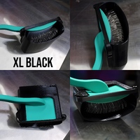 Vanity Fur Brush Cover XLarge - Black