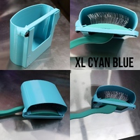 Vanity Fur Brush Cover XLarge - Cyan