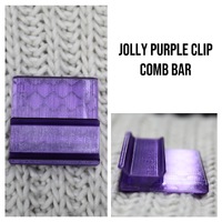 Vanity Fur Custom Cube Caddy Replacement Clip Comb Bar - Jolly Purple