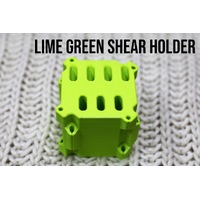 Vanity Fur Custom Cube Caddy Replacement Shear Holder - Lime Green
