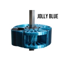 Vanity Fur Houndabout Caddy with Pole and Tabletop - Jolly Blue