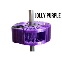 Vanity Fur Houndabout Caddy with Pole and Tabletop - Jolly Purple