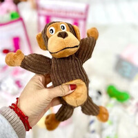 Disney Monkey Soft Dog Toy with Squeaker