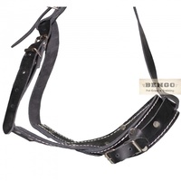 BENGO Loop-like Schutzhund Padded Leather Dog Muzzle